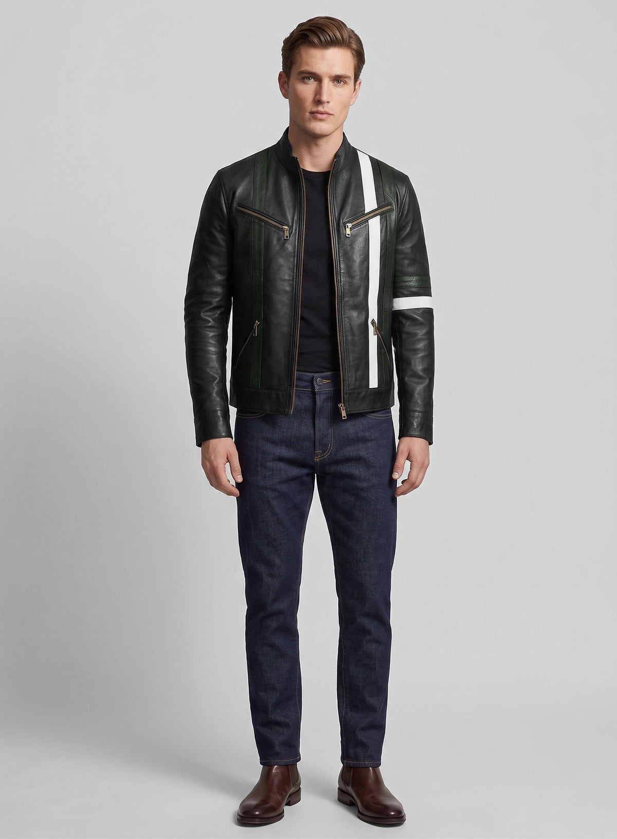 Black Leather Jacket #97