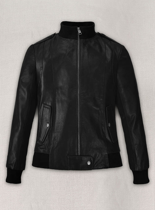 Black Amy Adams Leather Jacket - LeatherCult
