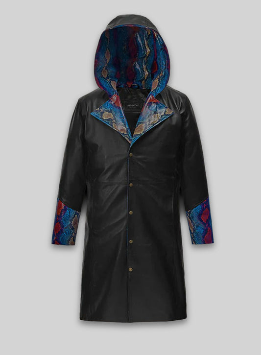 Black Devil May Cry 5 Dante Leather Coat
