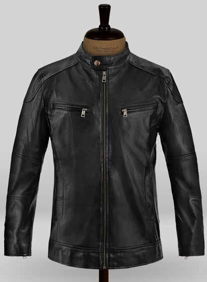 Black Jake Gyllenhaal Enemy Leather Jacket - LeatherCult