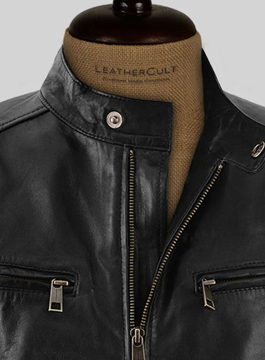Black Jake Gyllenhaal Enemy Leather Jacket