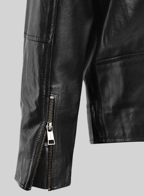 Black Jake Gyllenhaal Enemy Leather Jacket - LeatherCult