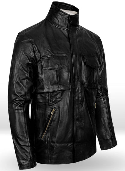Black Leather Jacket # 126 - LeatherCult