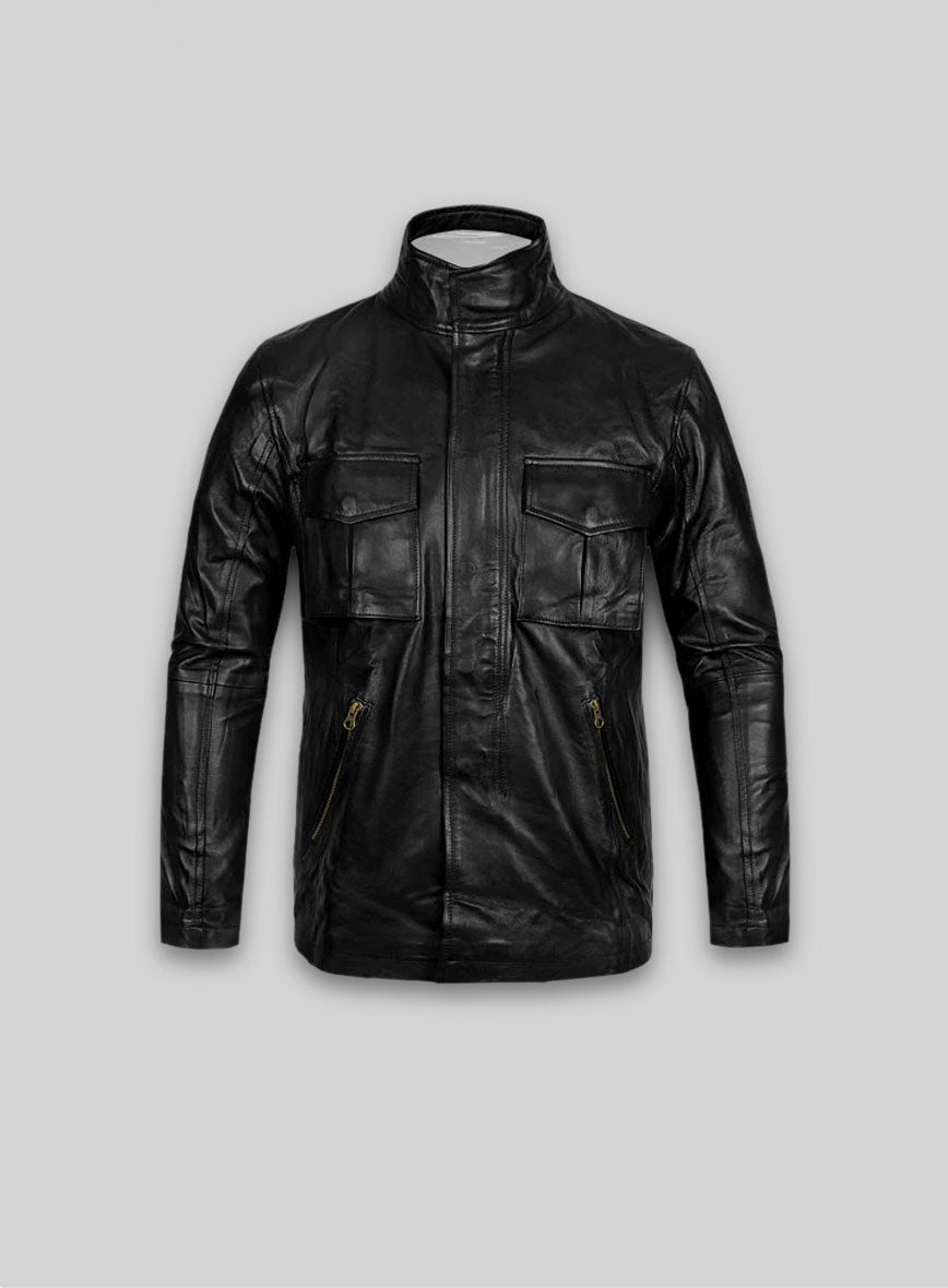 Black Leather Jacket # 126