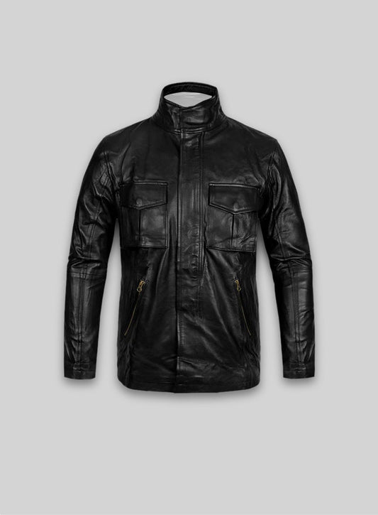 Black Leather Jacket # 126