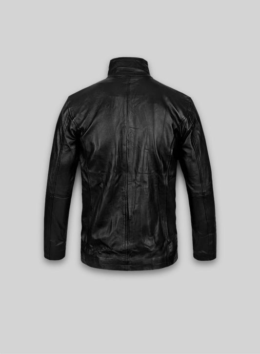 Black Leather Jacket # 126