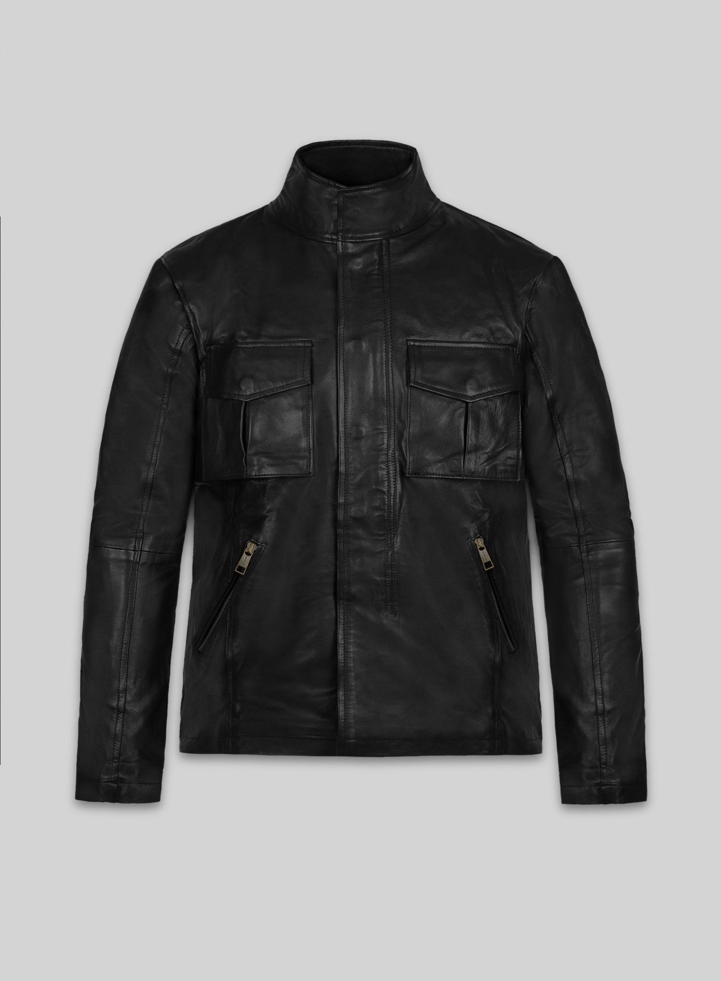 Black Leather Jacket # 126