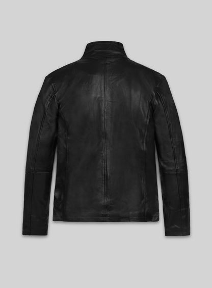 Black Leather Jacket # 126