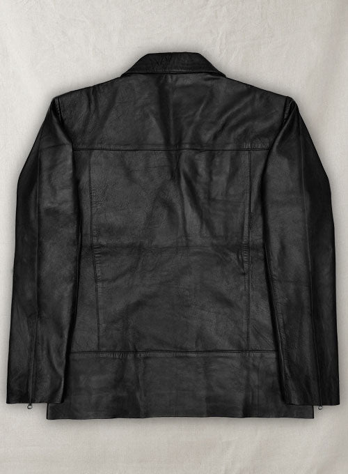 Black Leather Jacket #810 - 3XL - LeatherCult