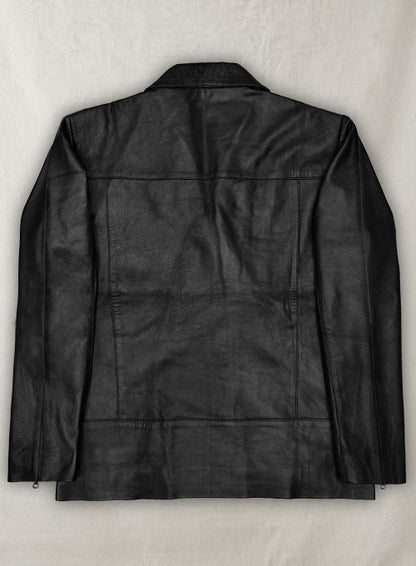Black Leather Jacket #810 - 3XL - LeatherCult