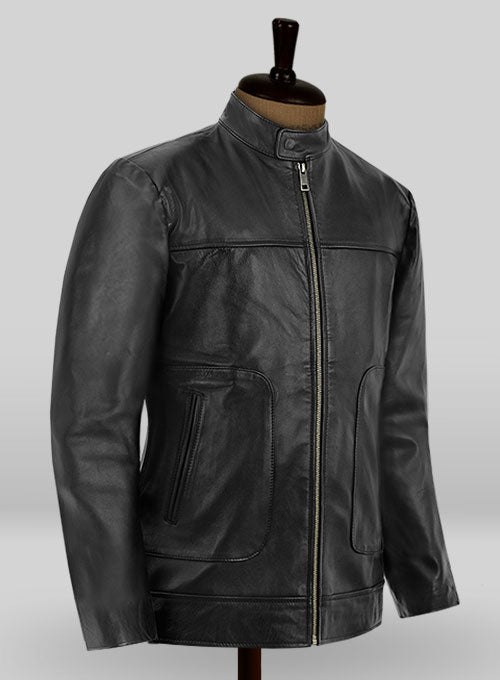 Black Tom Hardy This Means War Leather Jacket - LeatherCult