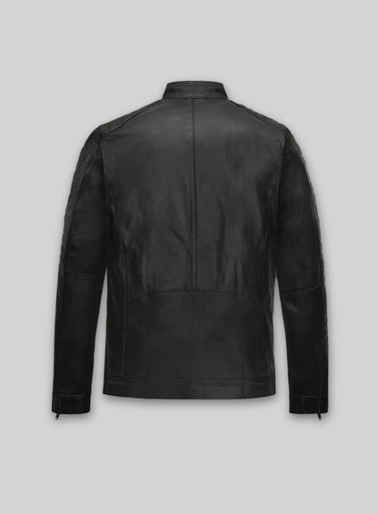 Black Vin Diesel Leather Jacket #2