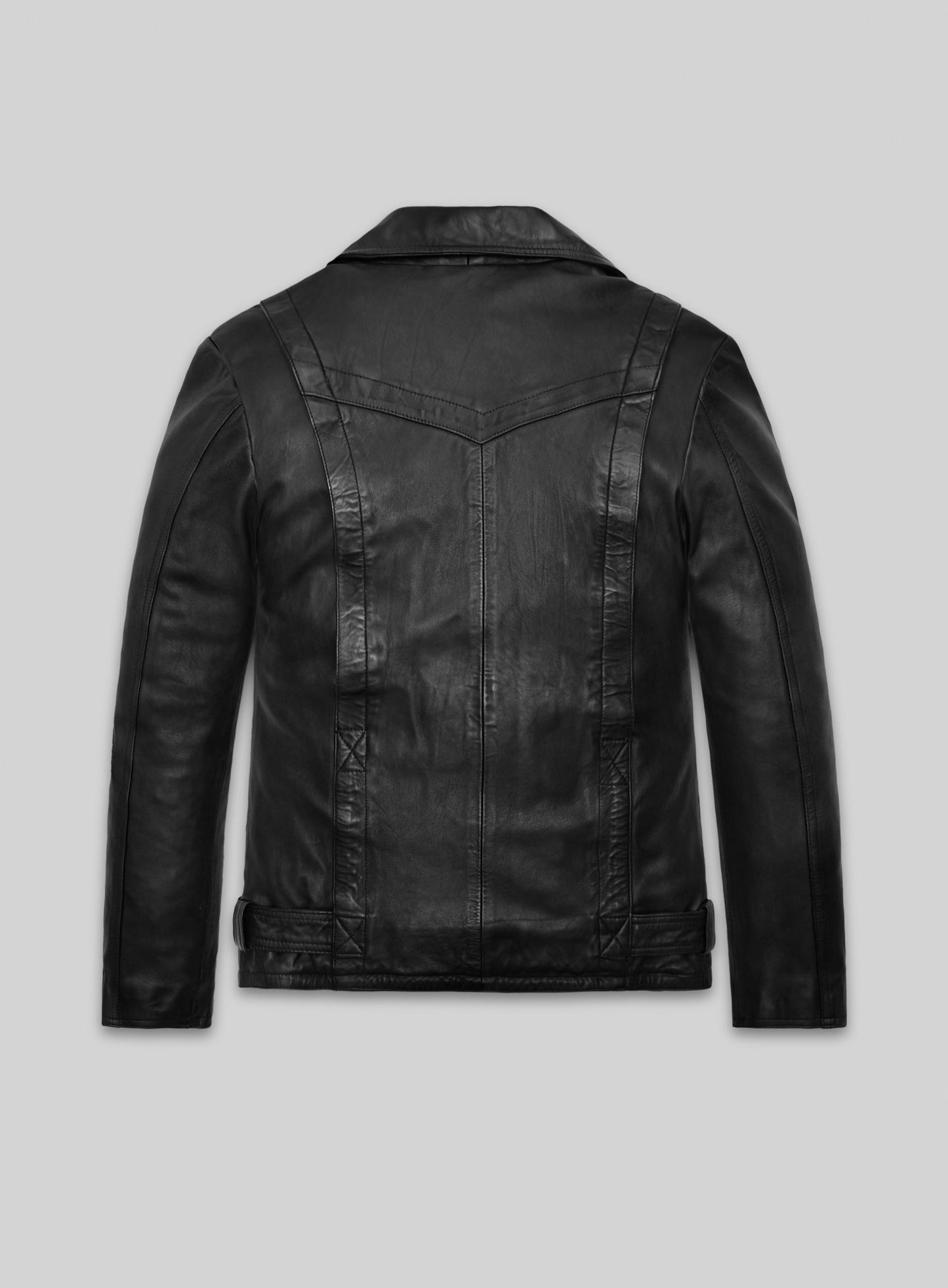 Black Volt Leather Jacket