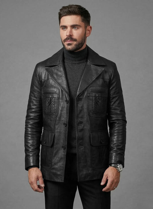 Black Zac Efron Extremely Wicked, Shockingly Evil & Vile Blazer