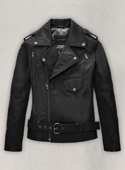 Black Jessica Alba Leather Jacket - LeatherCult