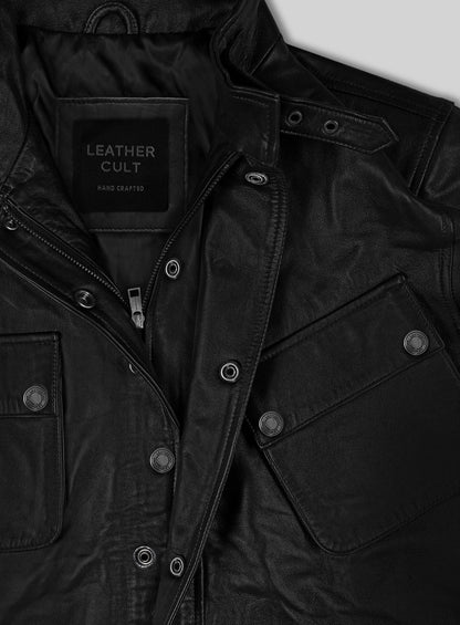 Blitz Jason Statham Leather Jacket