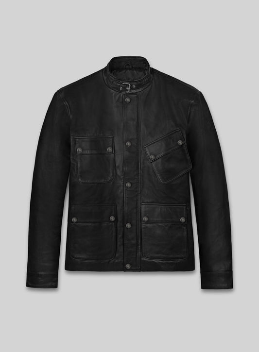 Blitz Jason Statham Leather Jacket