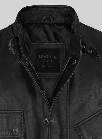 Blitz Jason Statham Leather Jacket