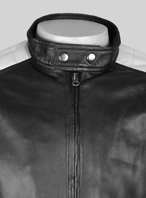 Black Fight Club Leather Jacket - LeatherCult