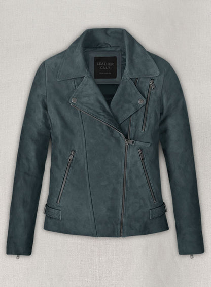 Blue Suede Vanessa Hudgens Leather Jacket #3 - LeatherCult