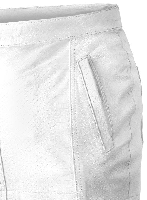 Bobi Leather Skirt - # 474 - LeatherCult