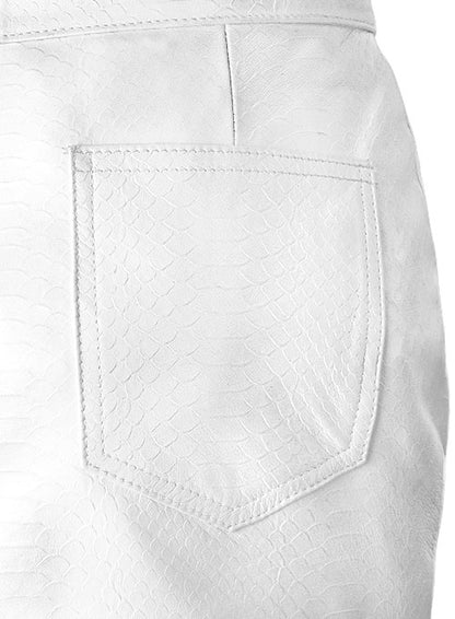Bobi Leather Skirt - # 474 - LeatherCult