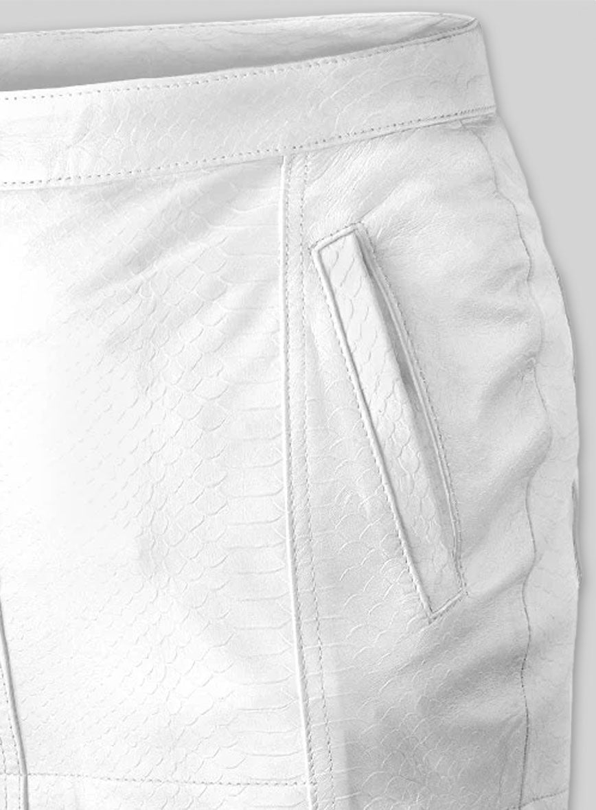 Bobi Leather Skirt - # 474