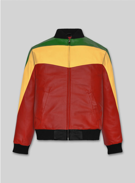 Bob Marley Leather Jacket