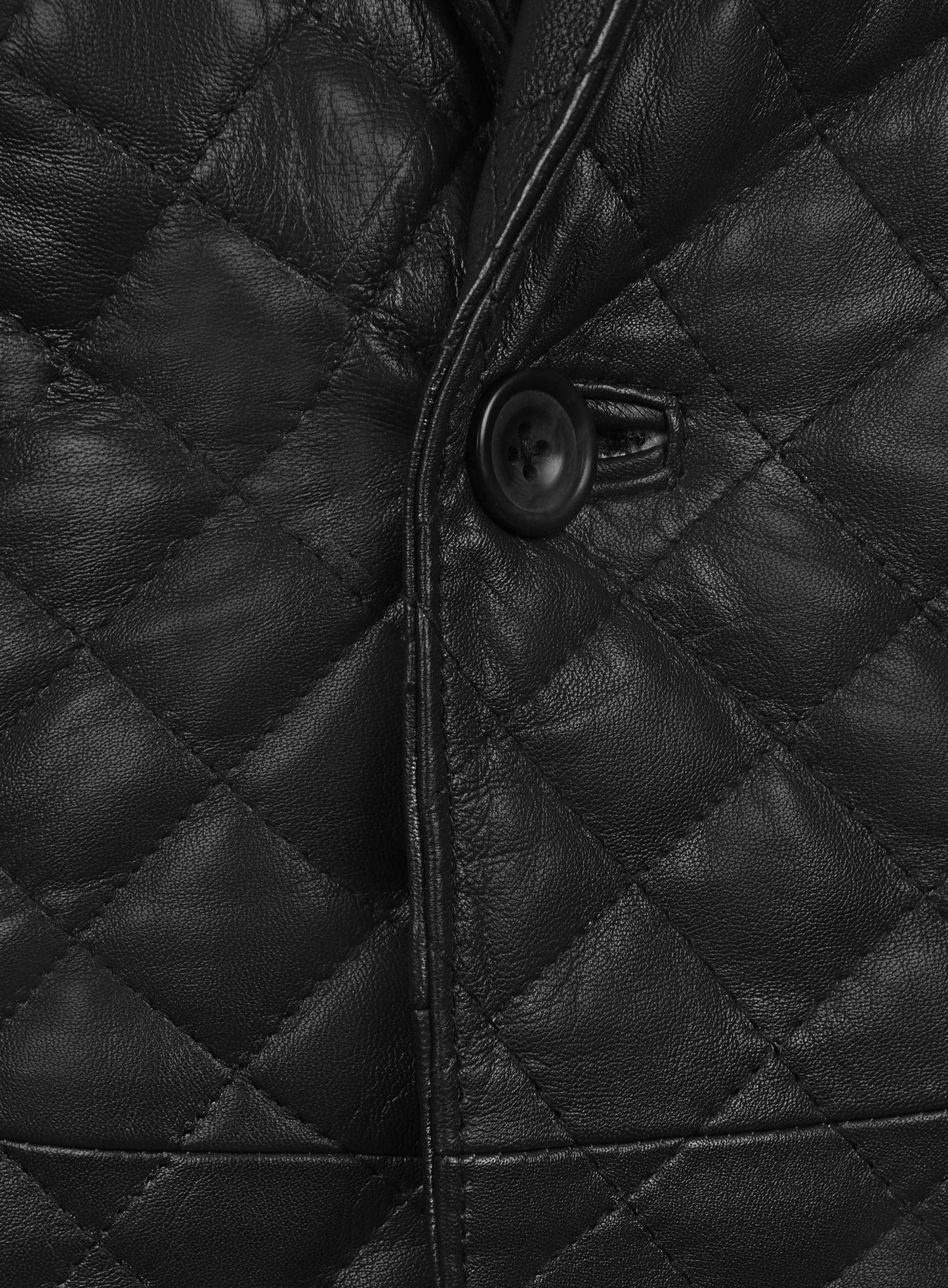 Bocelli Quilted Leather Blazer