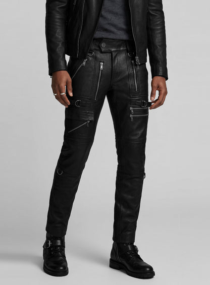 Bolt Leather Pants
