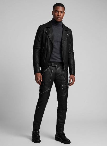 Bolt Leather Pants