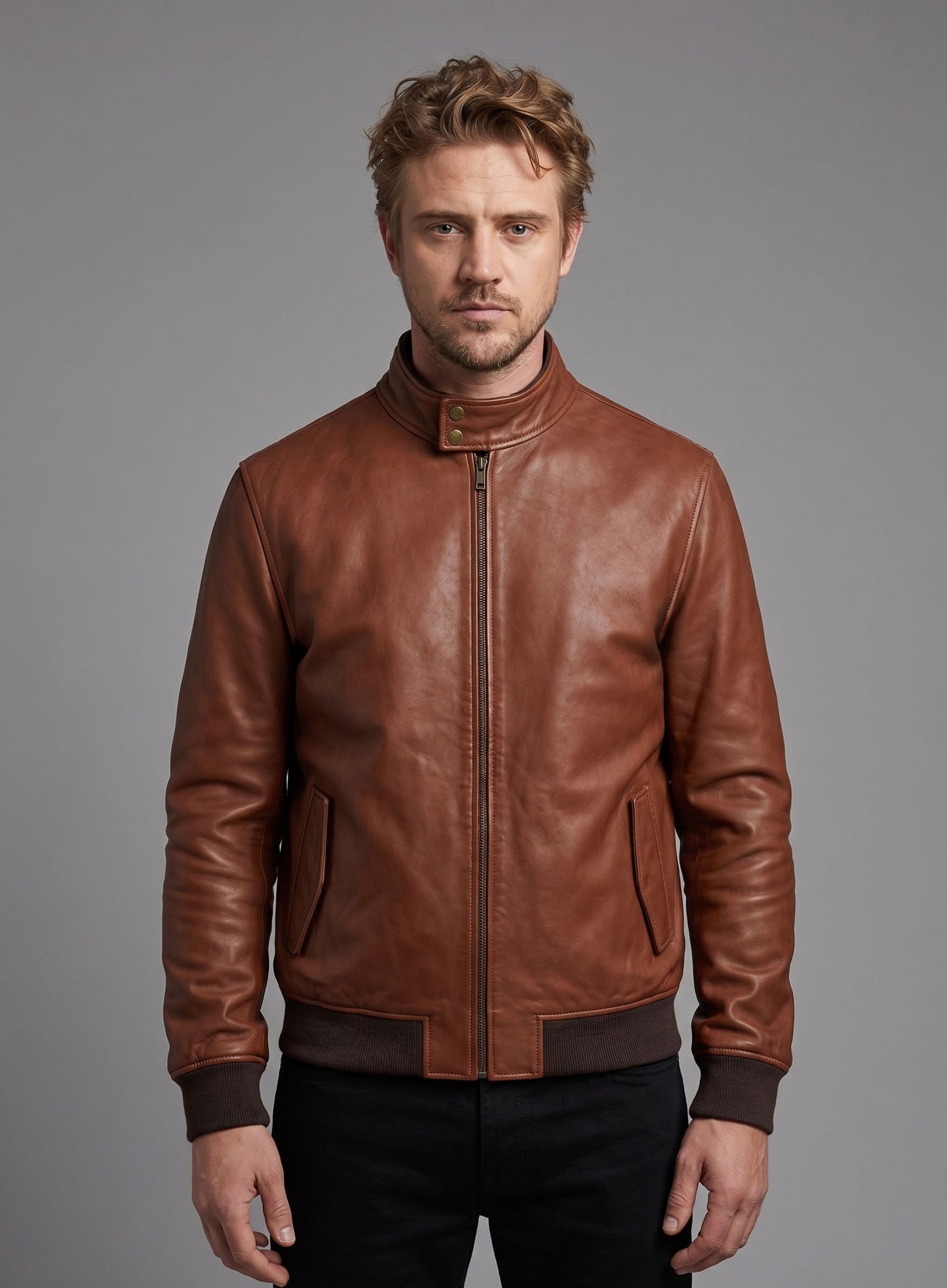 Boyd Holbrook Narcos Season 1 Leather Jacket