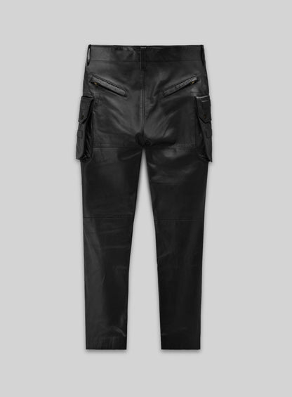Brad Pitt Leather Pants