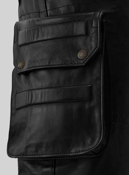 Brad Pitt Leather Pants