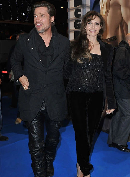 Brad Pitt Leather Pants - LeatherCult