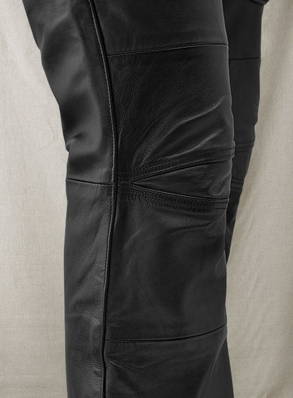 Brad Pitt Leather Pants - LeatherCult