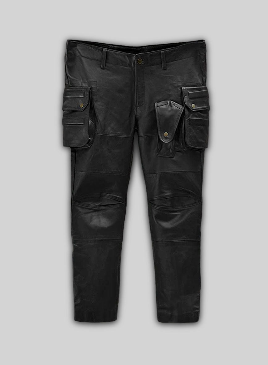 Brad Pitt Leather Pants