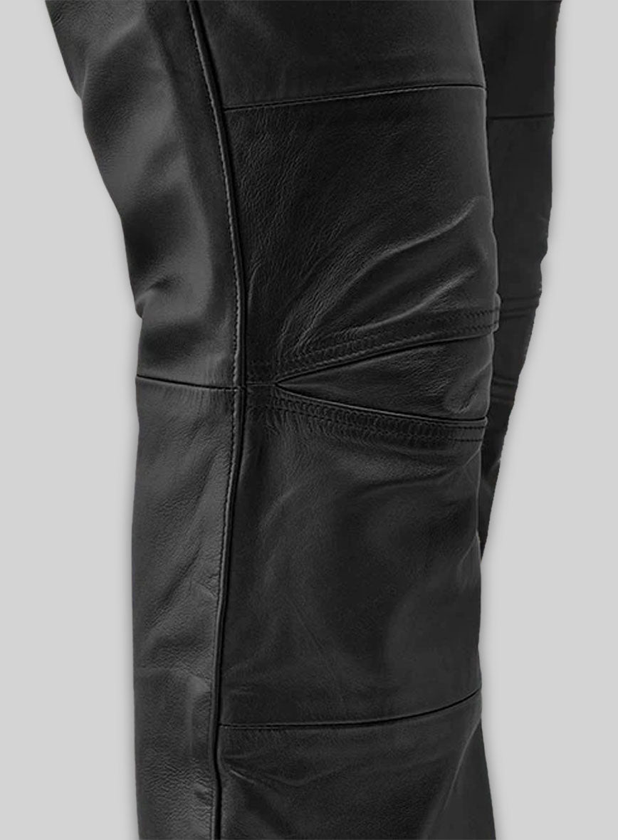 Brad Pitt Leather Pants