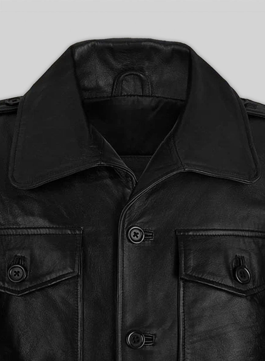 Brad Pitt Friends Season 8 Leather Jacket