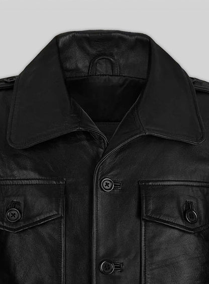 Brad Pitt Friends Season 8 Leather Jacket