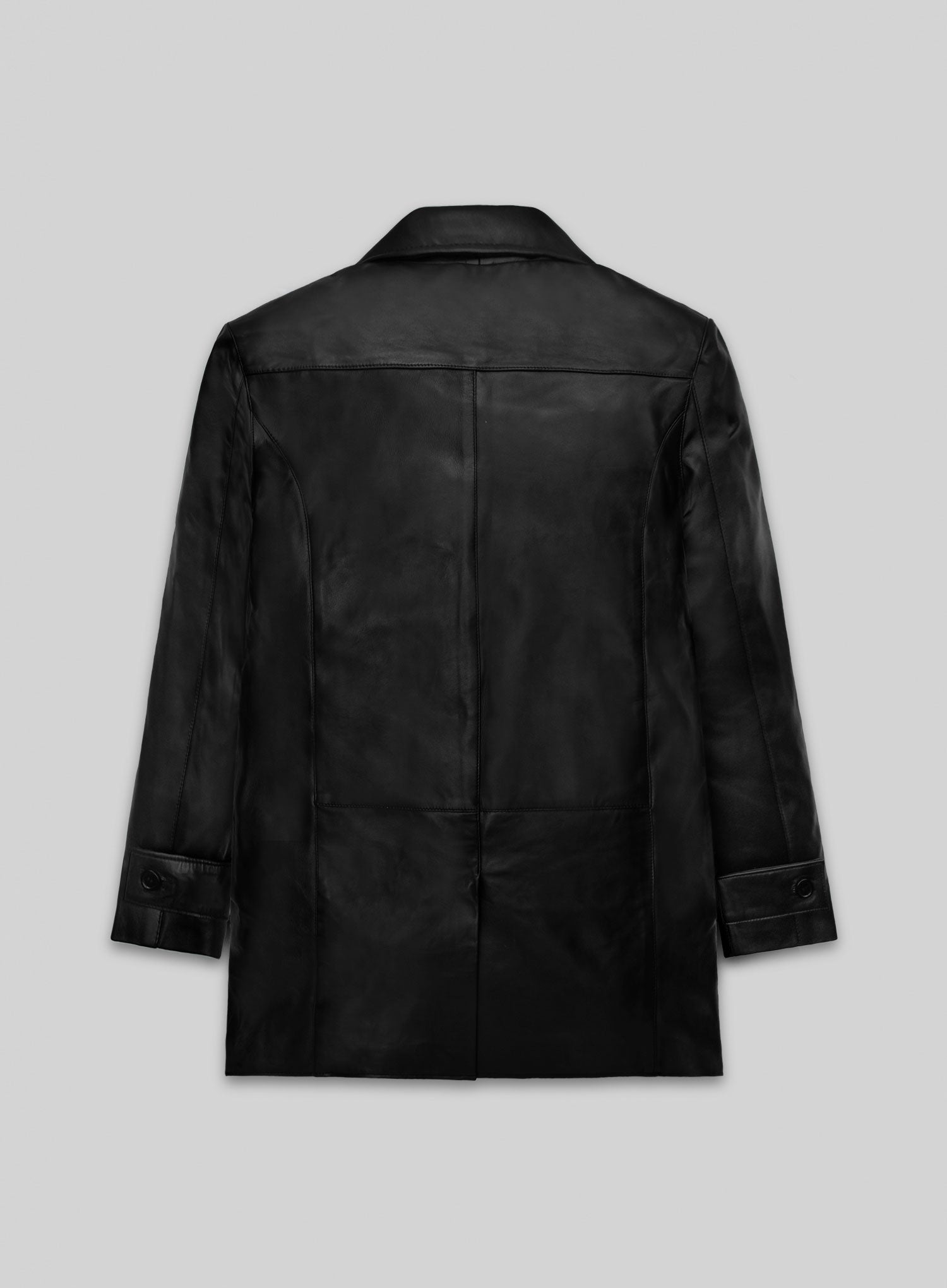 Brad Pitt Se7en Leather Trench Coat – LeatherCult