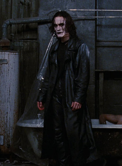 Brandon Lee The Crow Leather Coat – LeatherCult
