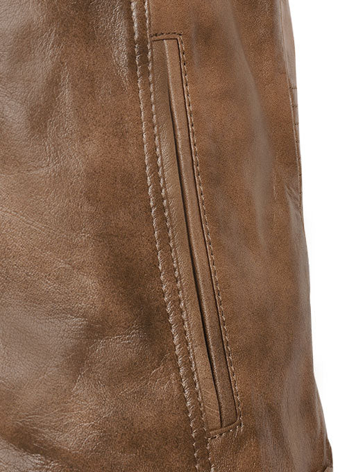 Brewer Leather Jacket - LeatherCult