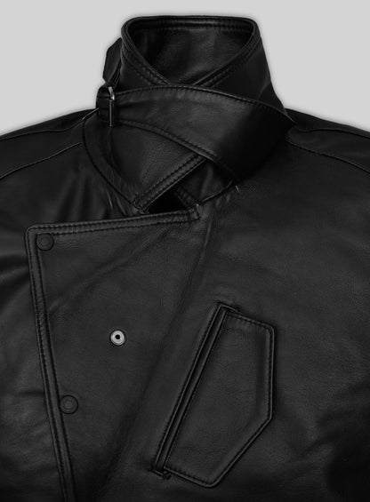 Brian Gleeson Peaky Blinders Leather Long Coat