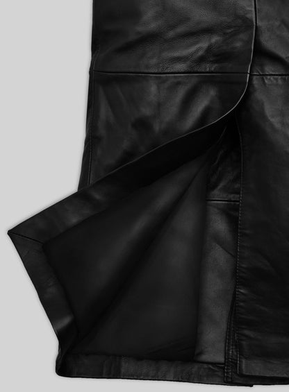 Brian Gleeson Peaky Blinders Leather Long Coat