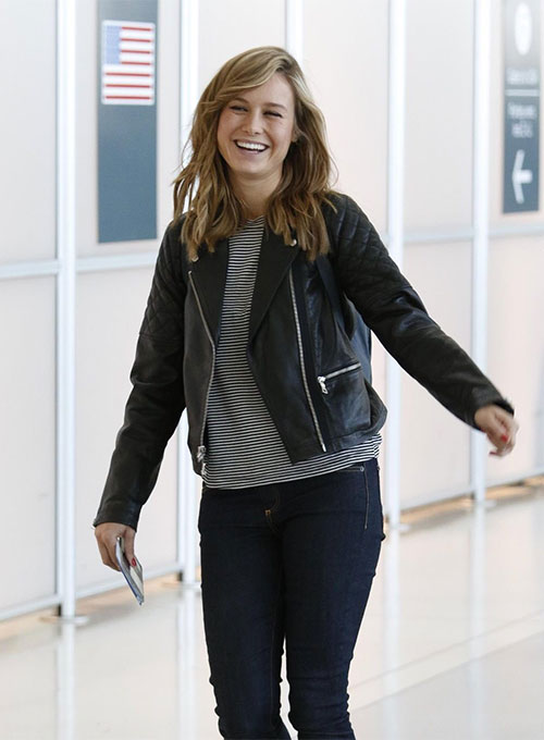 Brie Larson Leather Jacket - LeatherCult