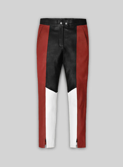Brie Larson Leather Pants