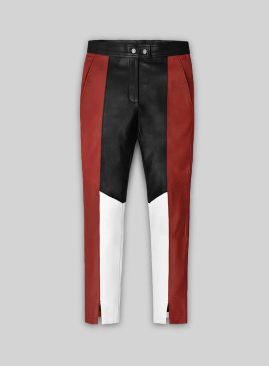 Brie Larson Leather Pants