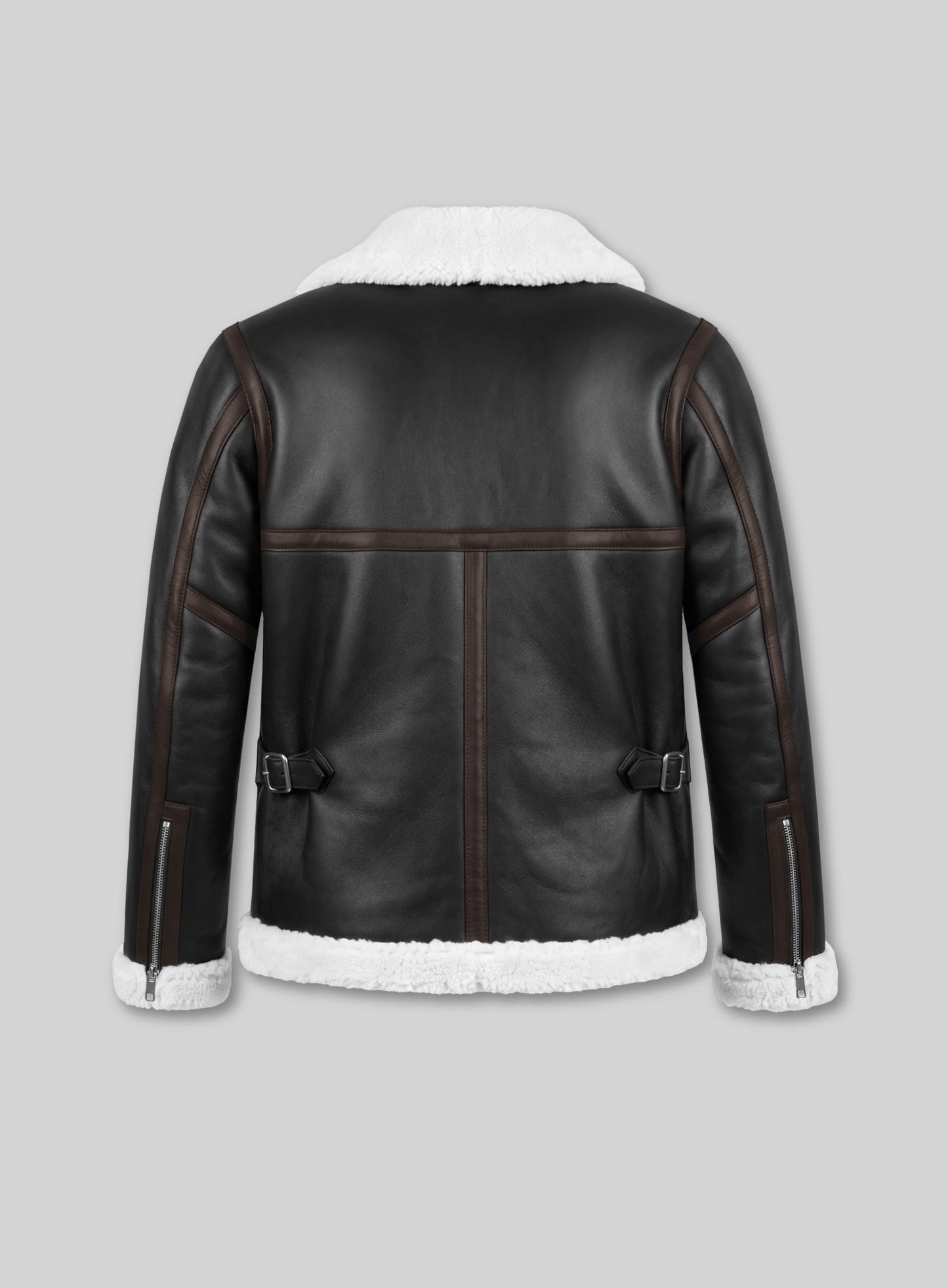 British Flying Sherpa Leather Jacket