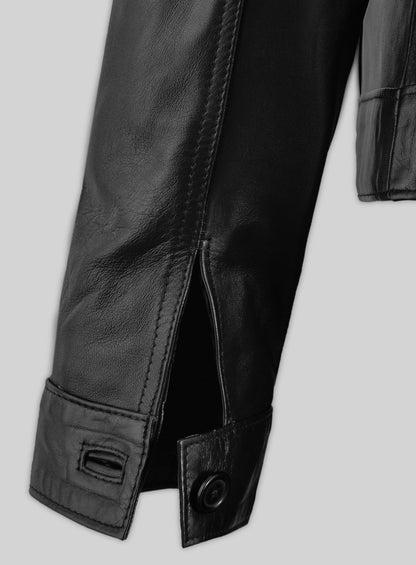 Britney Spears Leather Shirt